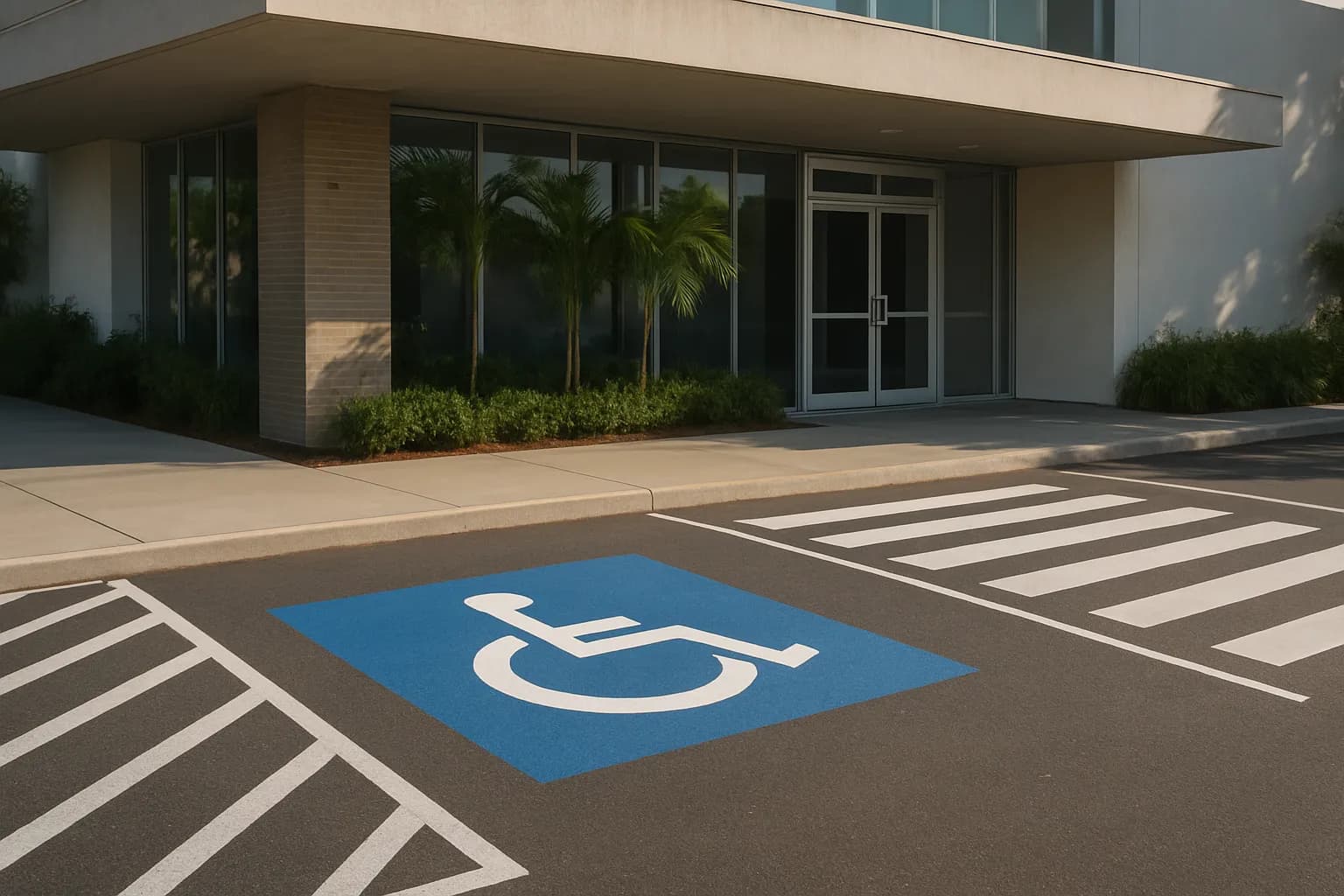 Vaga reservada não é só a pintura no chão: o que a NBR 9050 exige nos estacionamentos